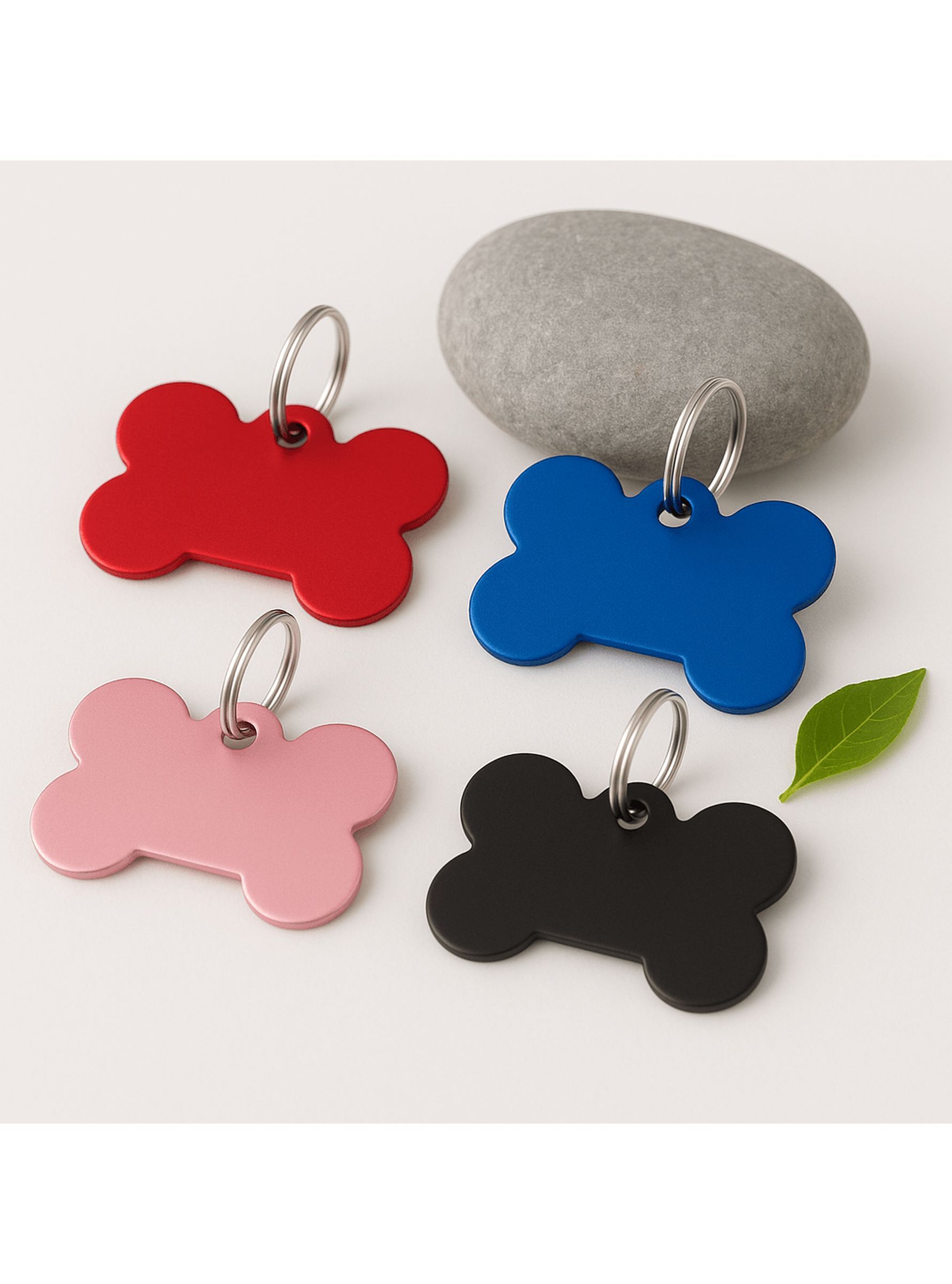 Kleine Hundemarke bedrucken