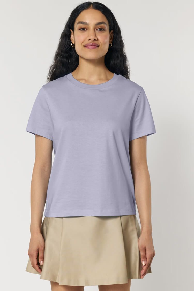 Nachhaltiges Damen T-Shirt bedrucken mit dem Stella Muser | Stanley & Stella