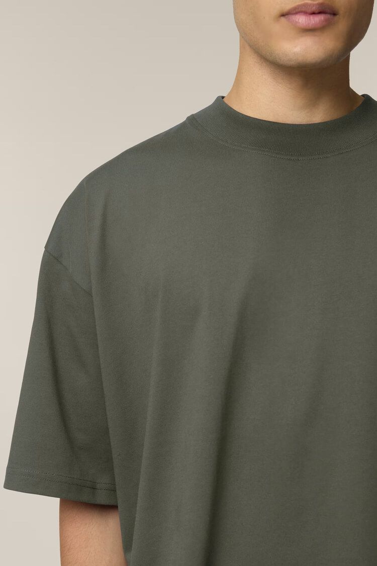 Stanley & Stella Blaster 2.0 Oversize T-Shirt mit Stehkragen bedrucken | Stanley & Stella