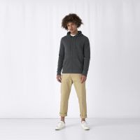 B&C Inspire Zipped Hood Herren Hoodie bedrucken | B&C