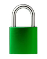 Liebesschloss mit Gravur