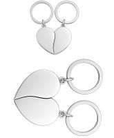 Key Chain Split Heart