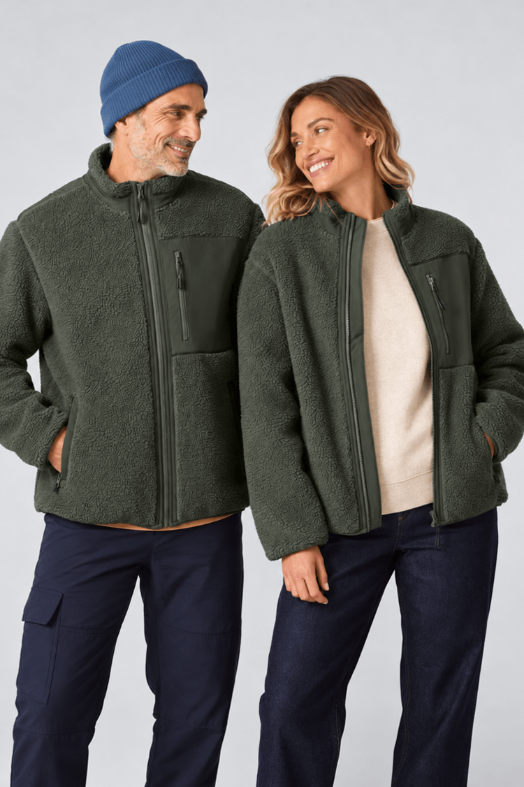 Stanley Stella Brooker Sherpa Fleecejacke bedrucken | Stanley/Stella