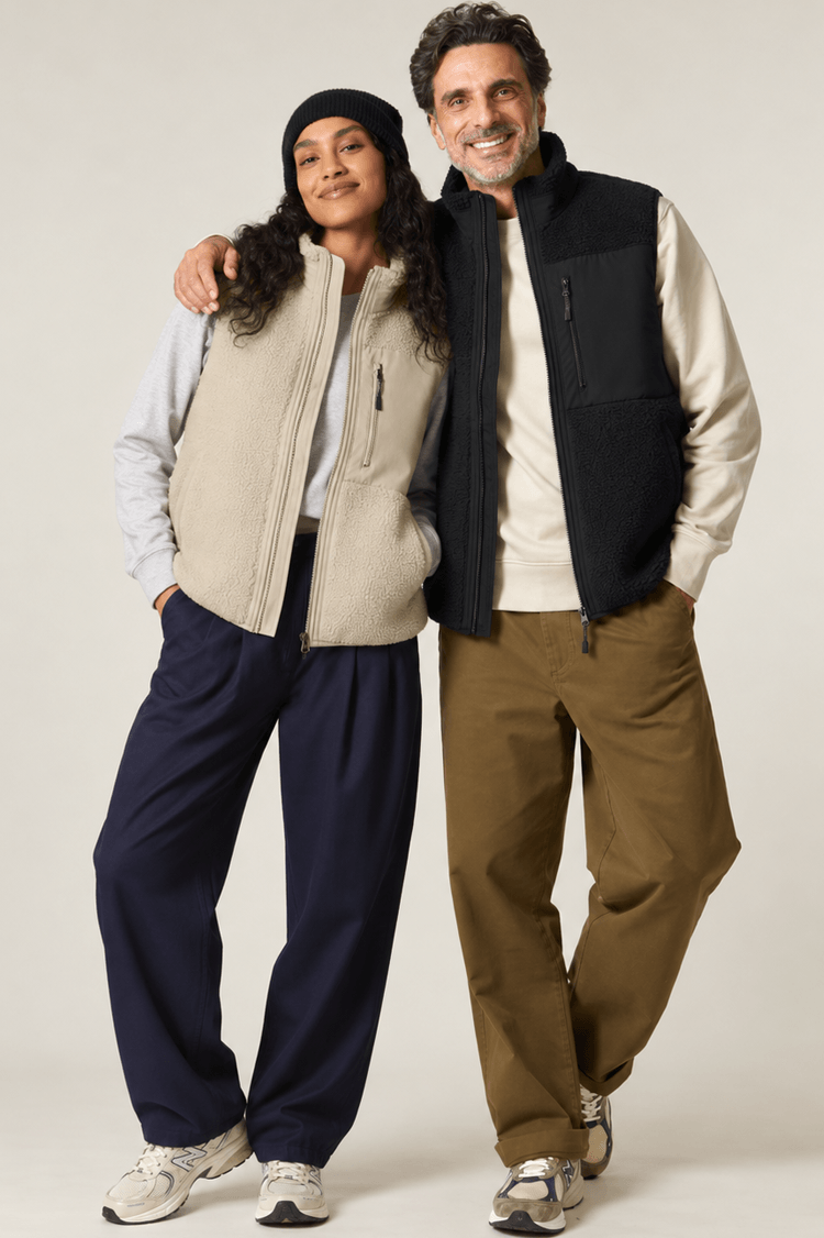 Stanley Stella Liner Sherpa Weste bedrucken | Stanley/Stella