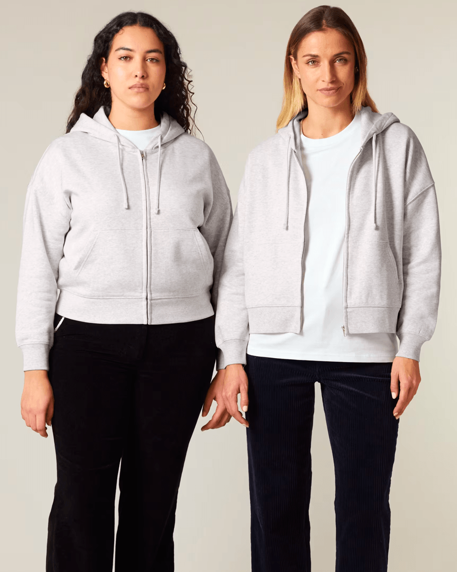 Stanley/Stella Stella Ida Damen Zip Hoodie aus Bio-Baumwolle personalisieren