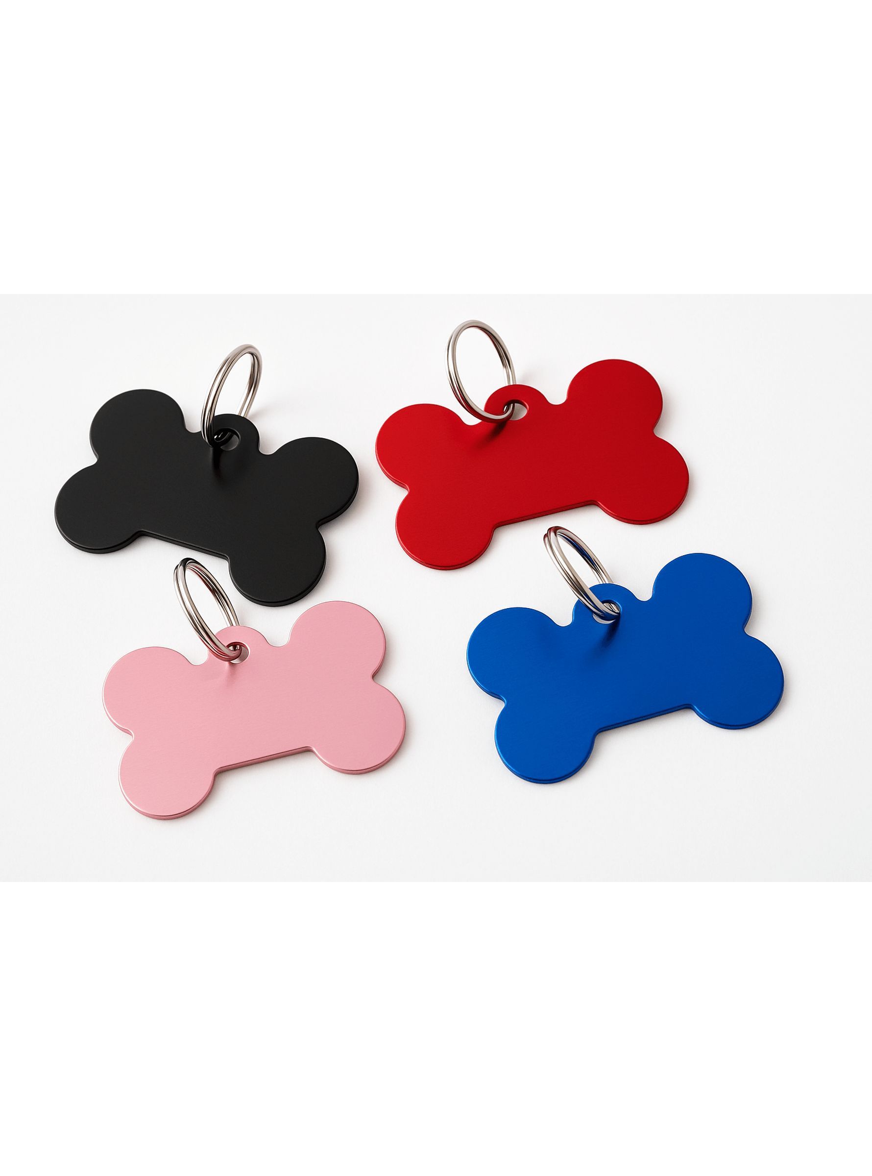 Kleine Hundemarke bedrucken