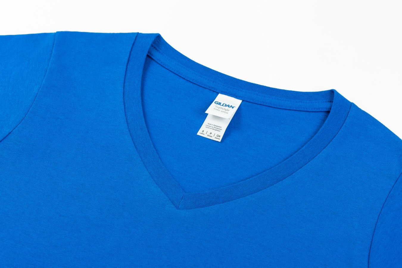 Softstyle V-Neck Damen T-Shirt bedrucken | Gildan