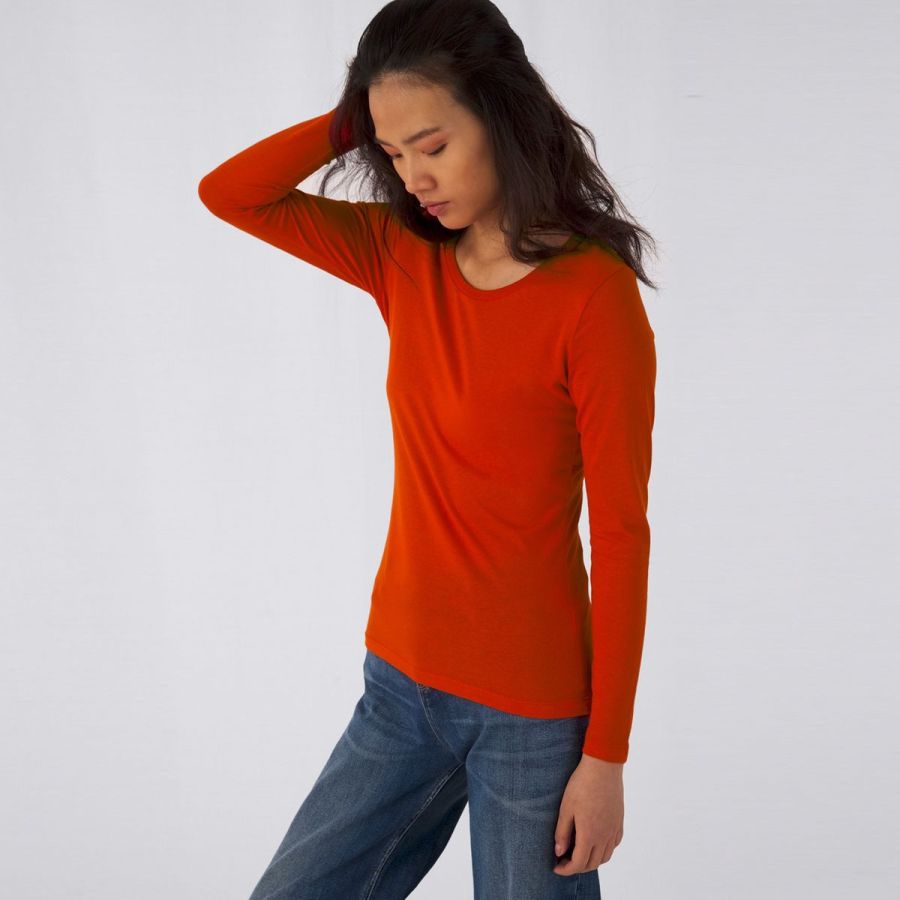 B&C Inspire LSL T Damen Longsleeve bedrucken | B&C