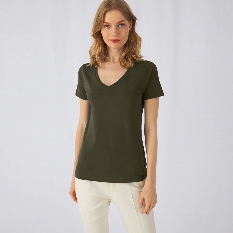 B&C Inspire V Damen T-Shirt bedrucken | B&C