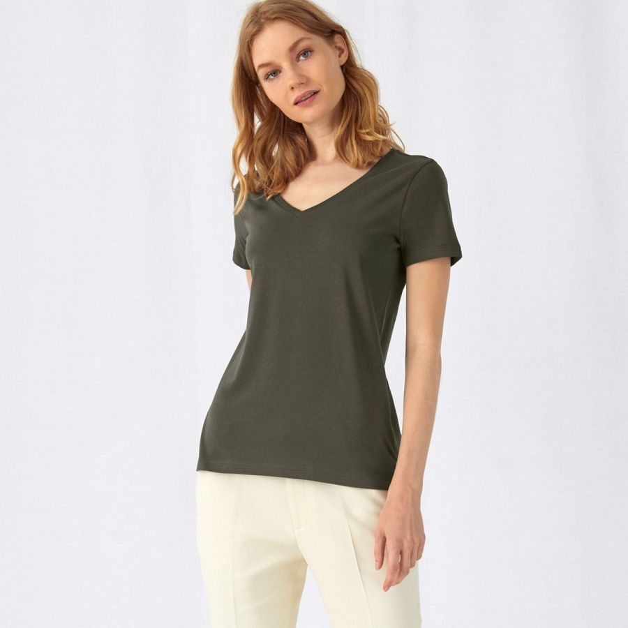 B&C Inspire V Damen T-Shirt bedrucken | B&C