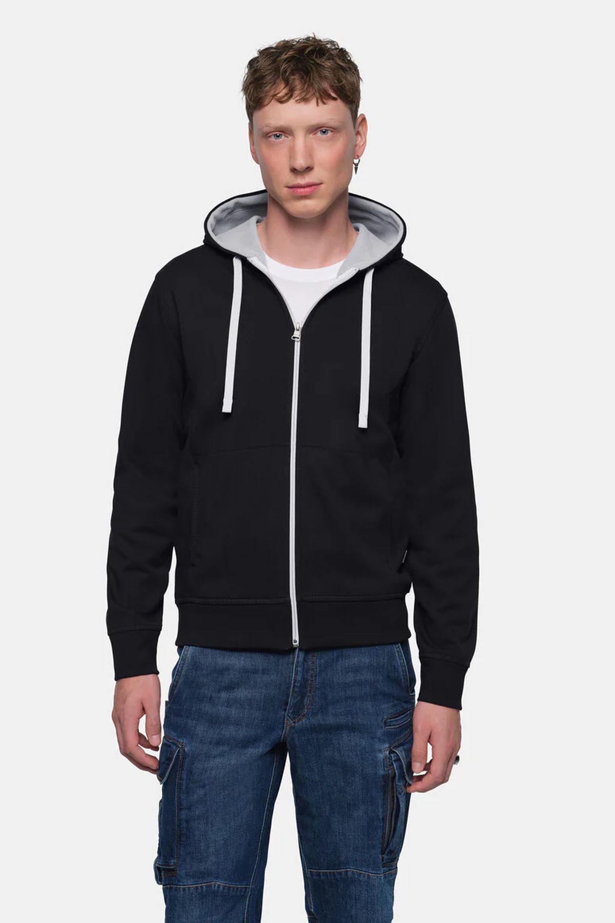 Hakro Zip Hoodie Bonded Eco bedrucken | HAKRO