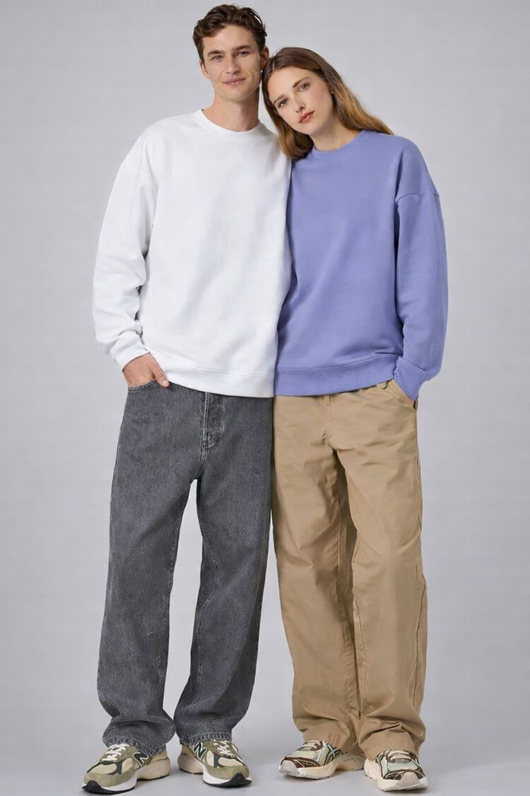 Stanley & Stella Oversize Unisex Pullover Radder 2.0 bedrucken & personalisieren | Stanley & Stella