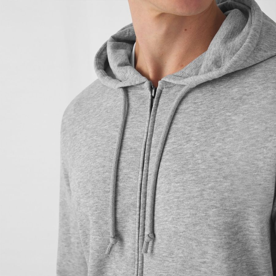 B&C Inspire Zipped Hood Herren Hoodie bedrucken | B&C