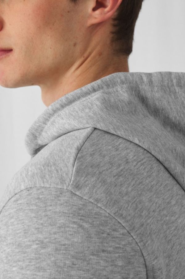 B&C Inspire Zipped Hood Herren Hoodie bedrucken | B&C