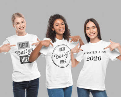 Abschluss-T-Shirt bedrucken
