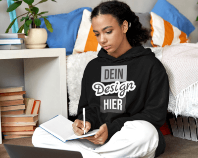 Abschluss Hoodie mit individuellem Aufdruck