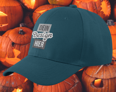 Eine Firmen-Halloween-Party? Originelle Kappen mit einem Halloween-Motiv!