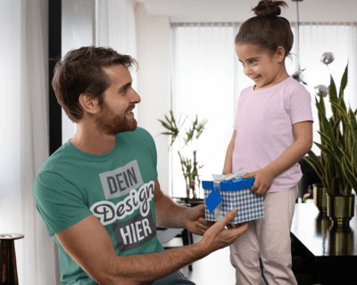T-Shirt bedrucken, als Geschenk für Papa