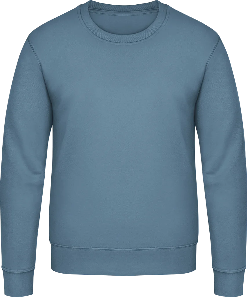 B&C King Herren Crew Neck Sweatshirt bedrucken