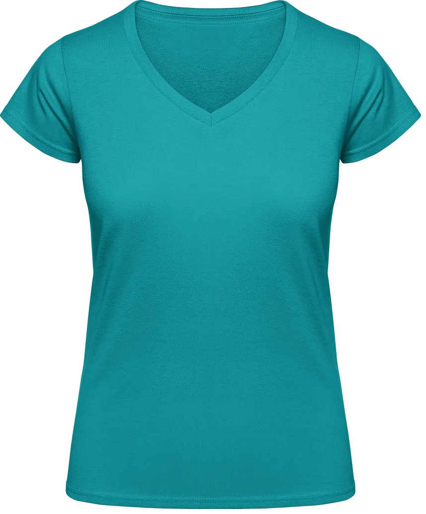 Hakro Damen V-Shirt Classic bedrucken