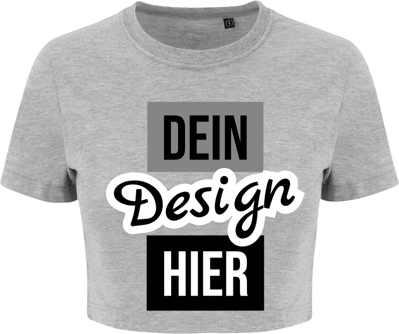 Just Hoods Cropped Tri-Blend Tee personalisieren
