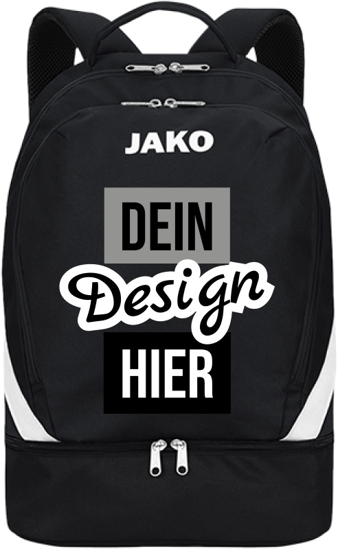 JAKO Sport Rucksack mit Bodenfach