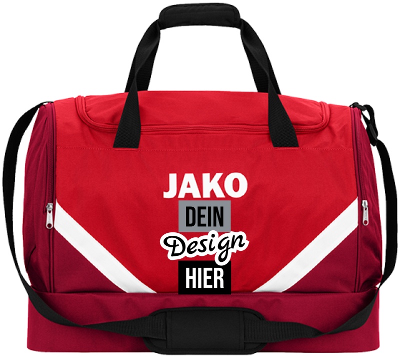 JAKO Sporttasche Iconic mit Bodenfach personalisieren