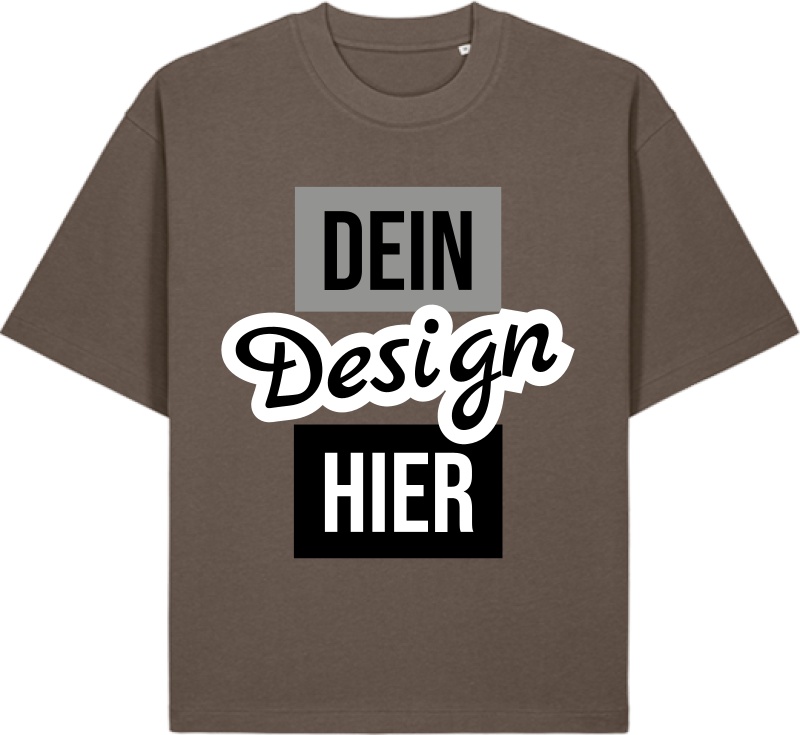 Stanley/Stella Asher Schweres Oversized Unisex T-Shirt