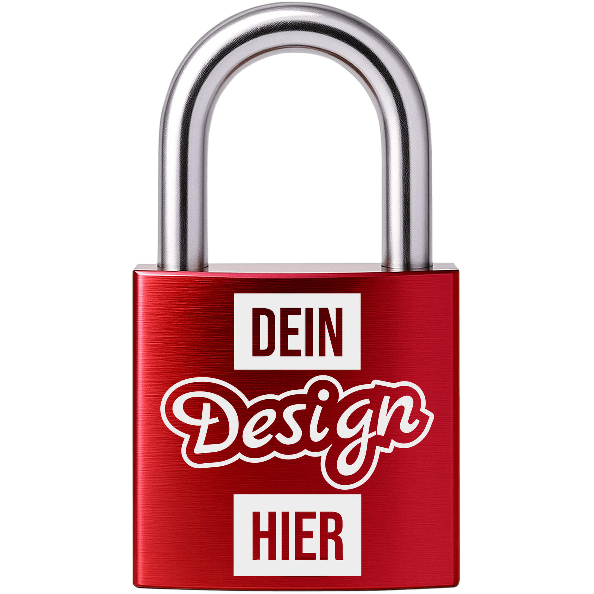 Omnishirt Premium Liebesschloss mit Gravur