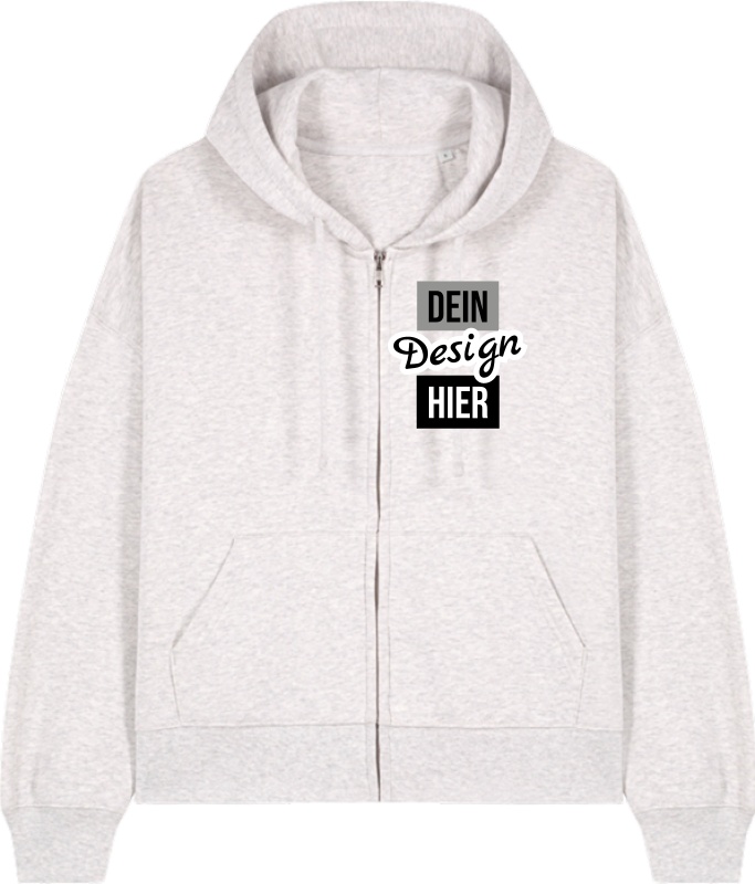 Stanley/Stella Stella Ida Damen Zip Hoodie aus Bio-Baumwolle personalisieren