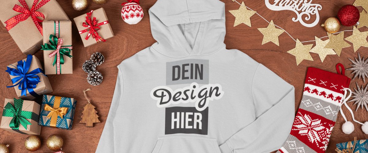 Familienpulli für Weihnachten gestalten
