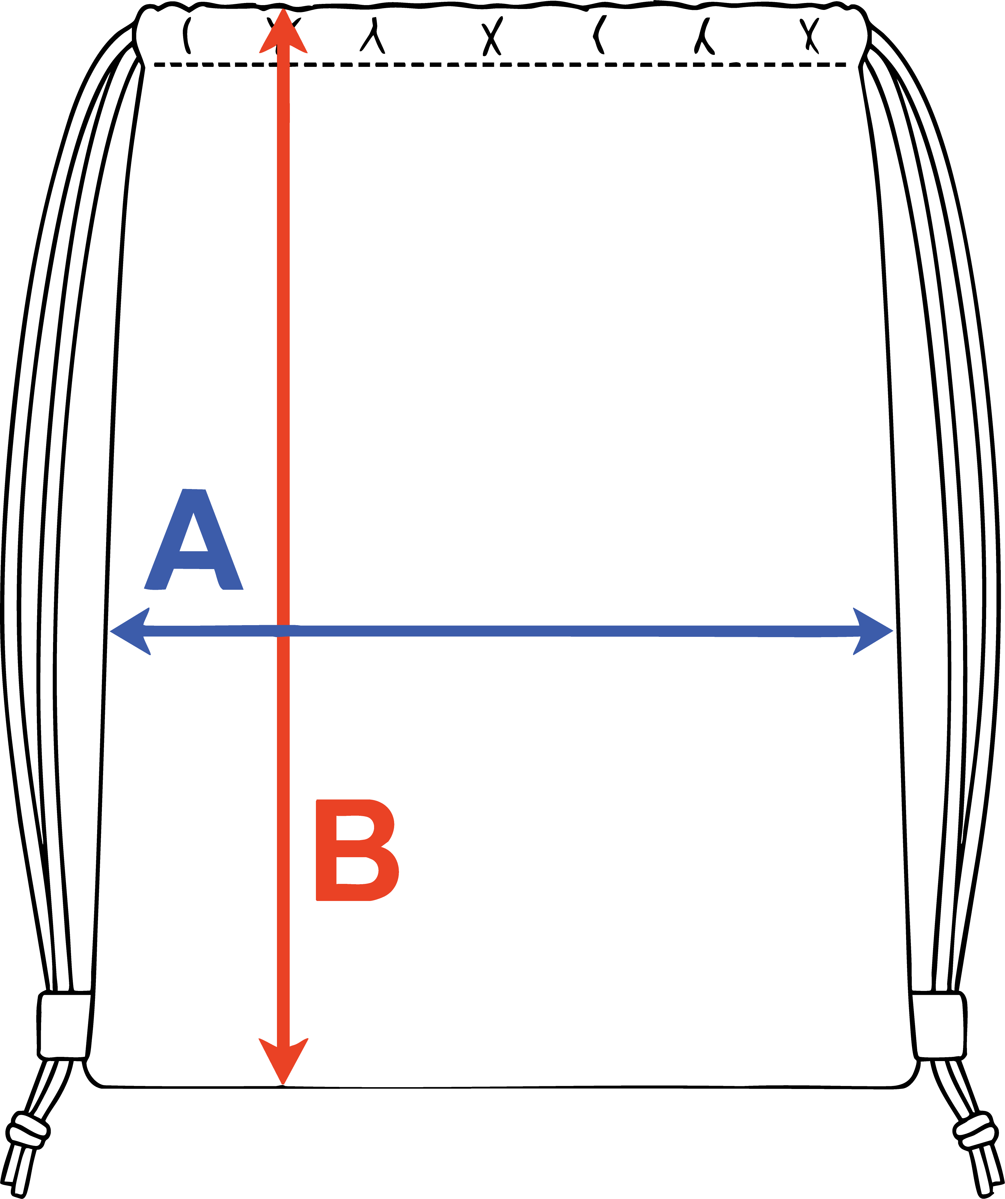 Bio Sportbeutel Größen