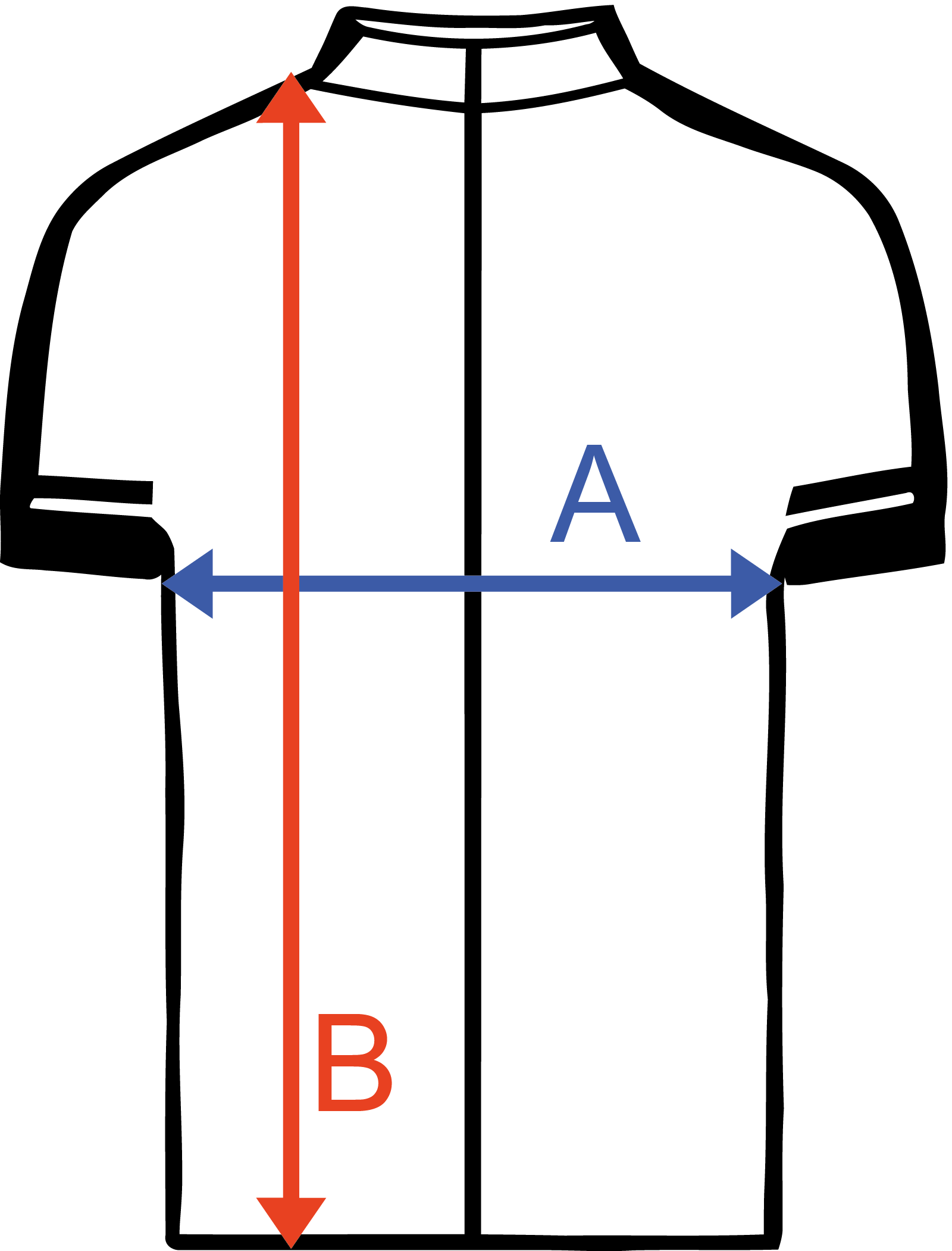 Ladies' Bike-T Full Zip Maßtabelle