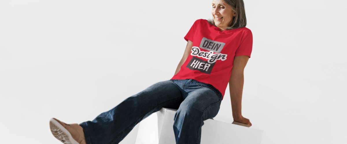 Geschenke für Oma selber machen: Damen T-Shirts bedrucken